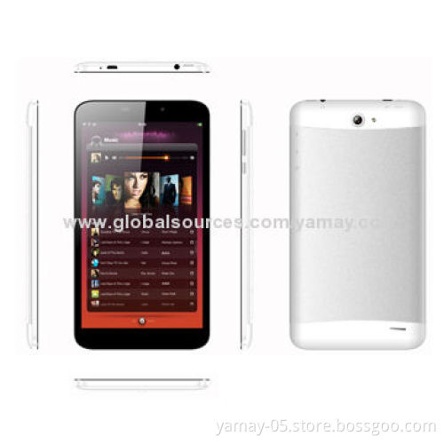 6.95" Tablet PC, Android 4.2, MTK8312 Dual-core 1.2GHz, 512MB+4GB, 0.3+2.0MP Camera/3G/GPS/BT/Wi-FiNew